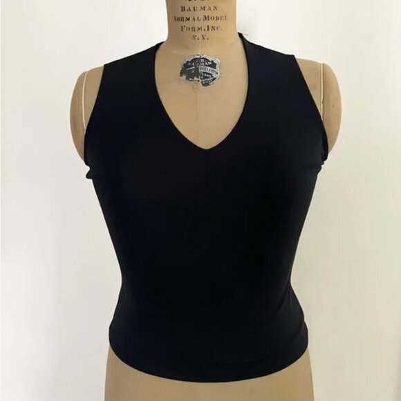 Express Tops - Vintage 90s/Y2k Express Sleeveless V-Neck Top - Small